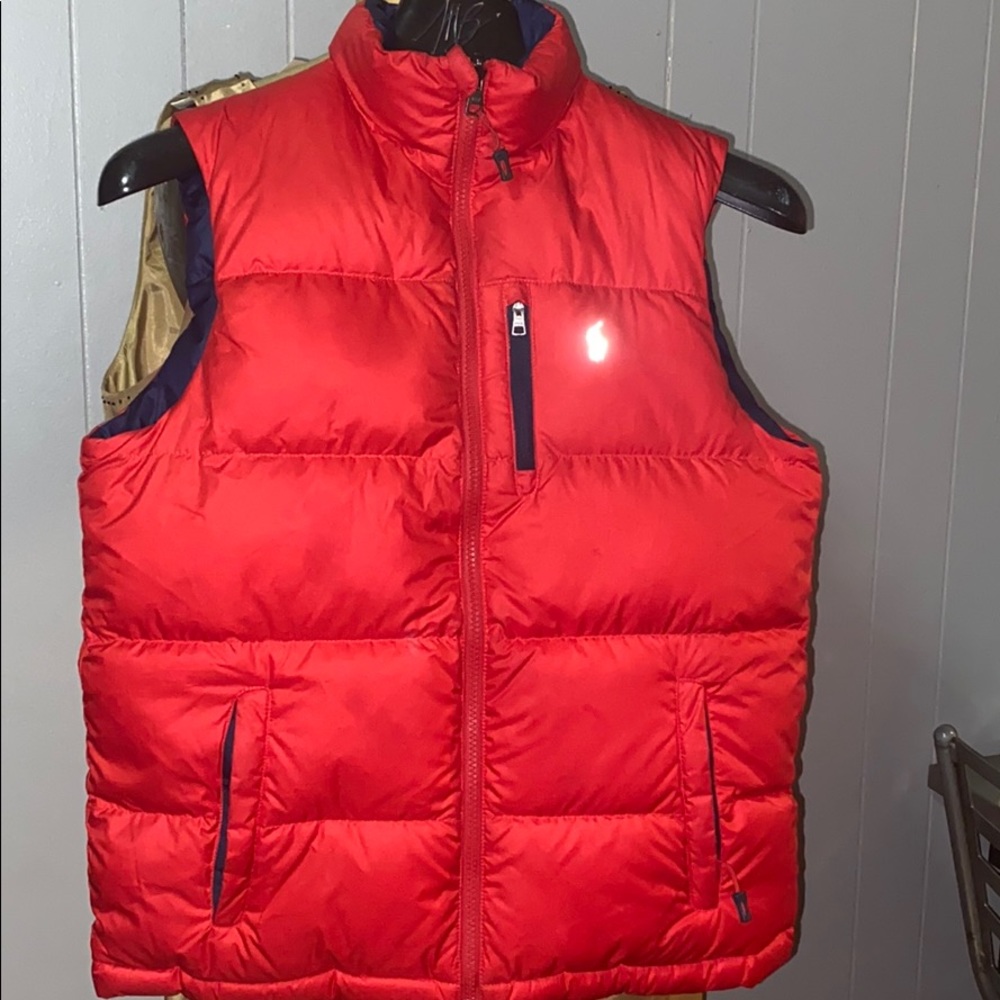 Reversible Ralph Lauren Polo boys vest